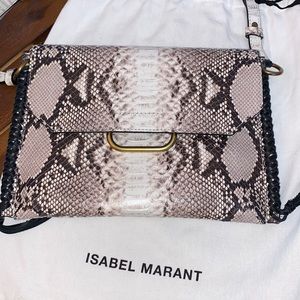Isabel Marant baby python handbag